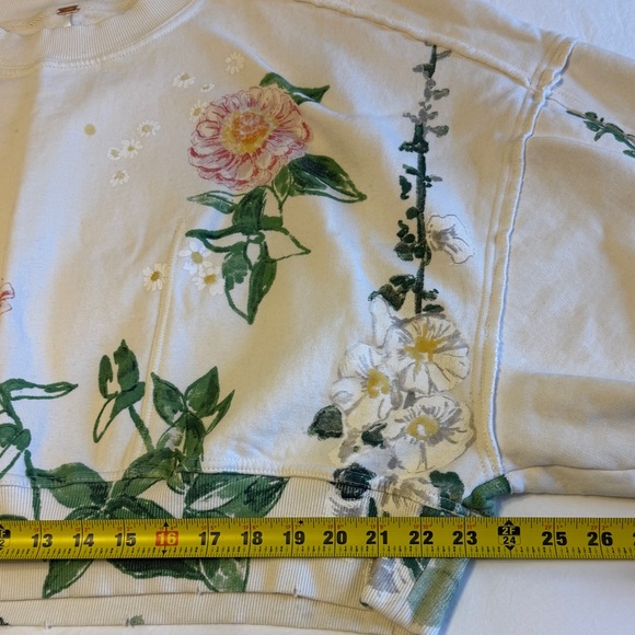 Free People Gaia Floral Sweatshirt - Picture 10 of 11